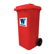 Liq. Basurero Weber 120Lt Rojo