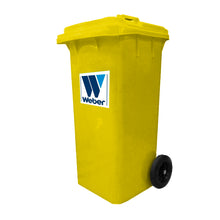Liq. Basurero Weber 120Lt Amarillo