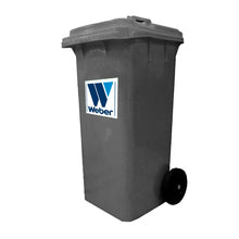 Liq. Basurero Weber 120Lt Gris