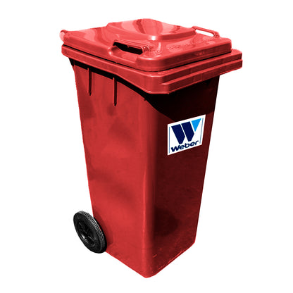 Liq. Basurero Weber 240 Lt Rojo