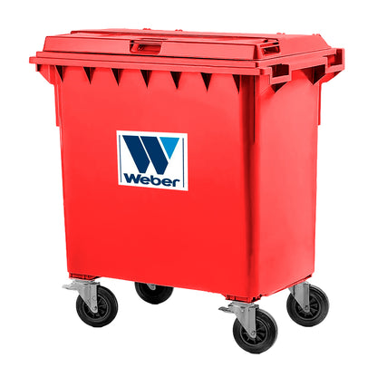 Liq. Basurero Weber 770 Lt Rojo