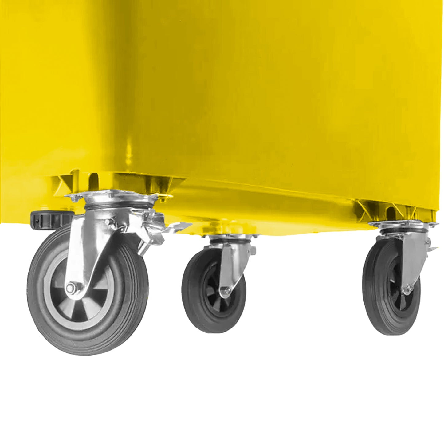 Liq. Basurero Weber 1100 Lt Amarillo