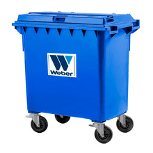 Liq. Basurero Weber 1100 Lt Azul