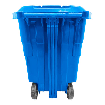 Basurero 50 Lt Azul C/Pedal