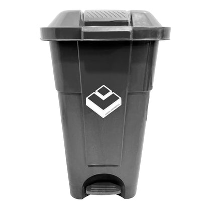 Basurero 50 Lt Gris C/Pedal