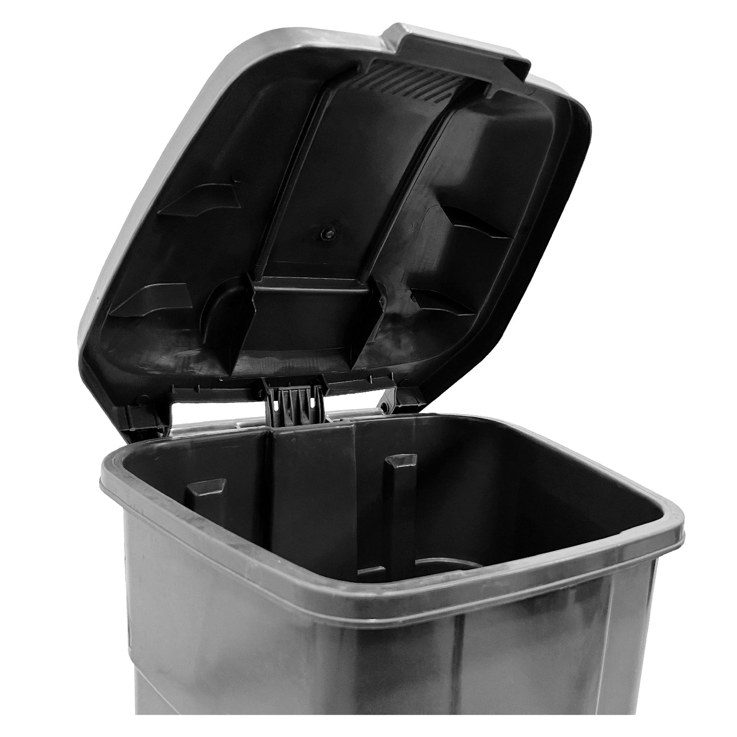 Basurero 50 Lt Gris C/Pedal