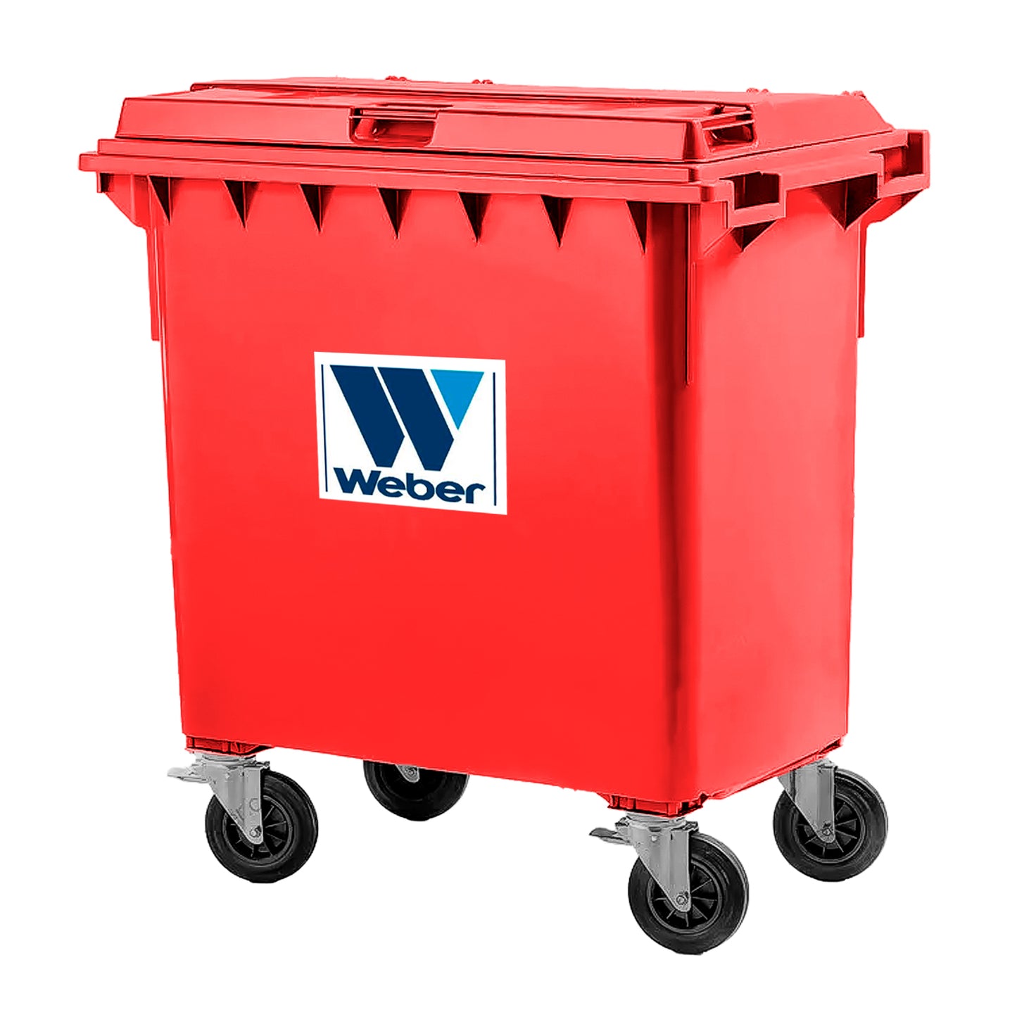 Liq. Basurero Weber 1100 Lt Rojo