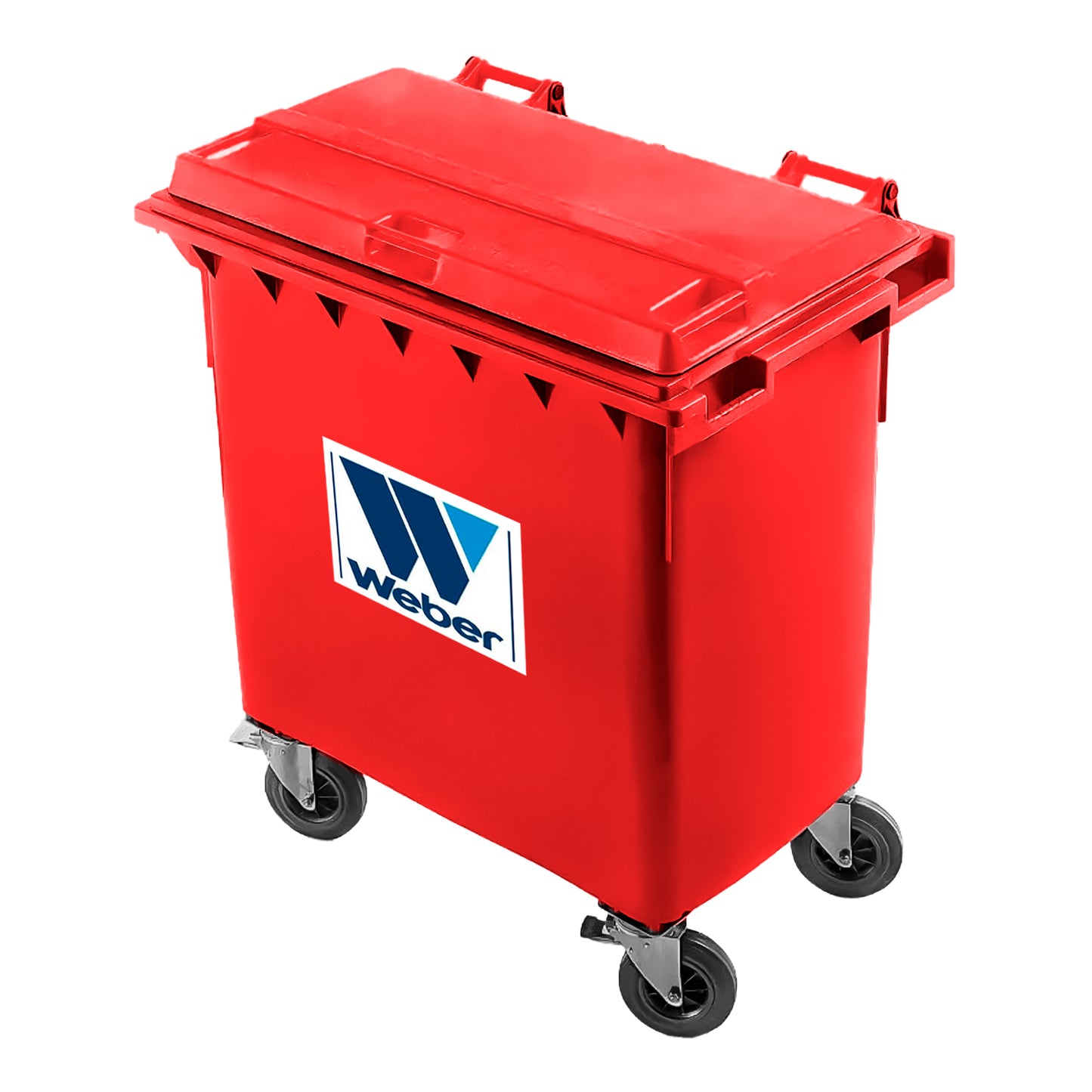 Liq. Basurero Weber 1100 Lt Rojo