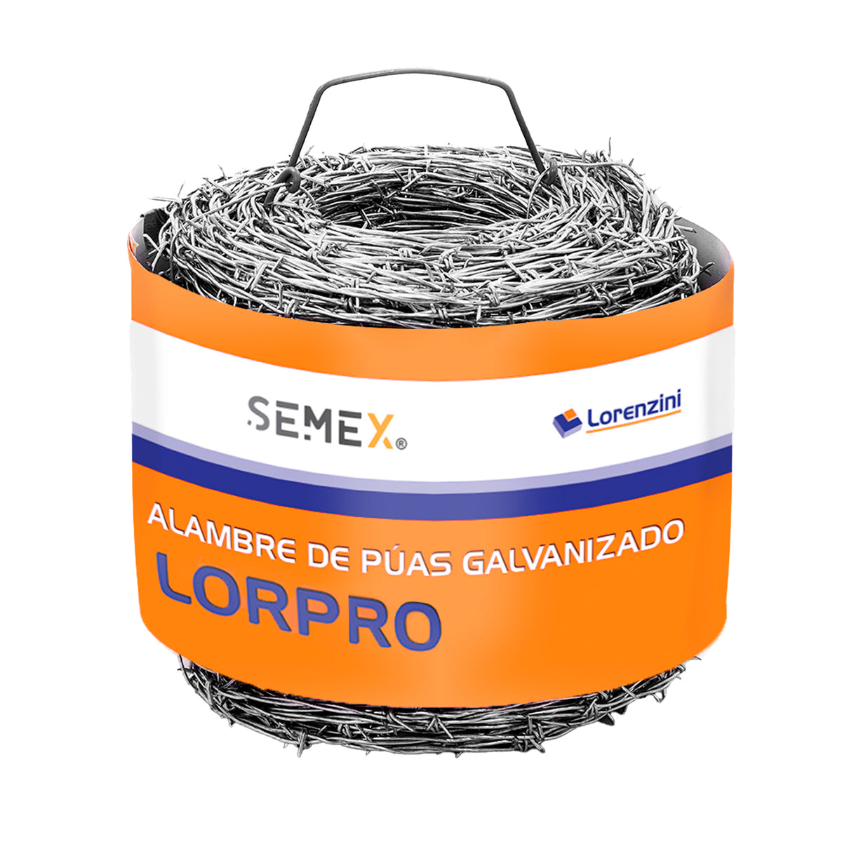 Alambre de Púas Galvanizado 1,65 mm x 500 m – Rollo para cercos perimetrales