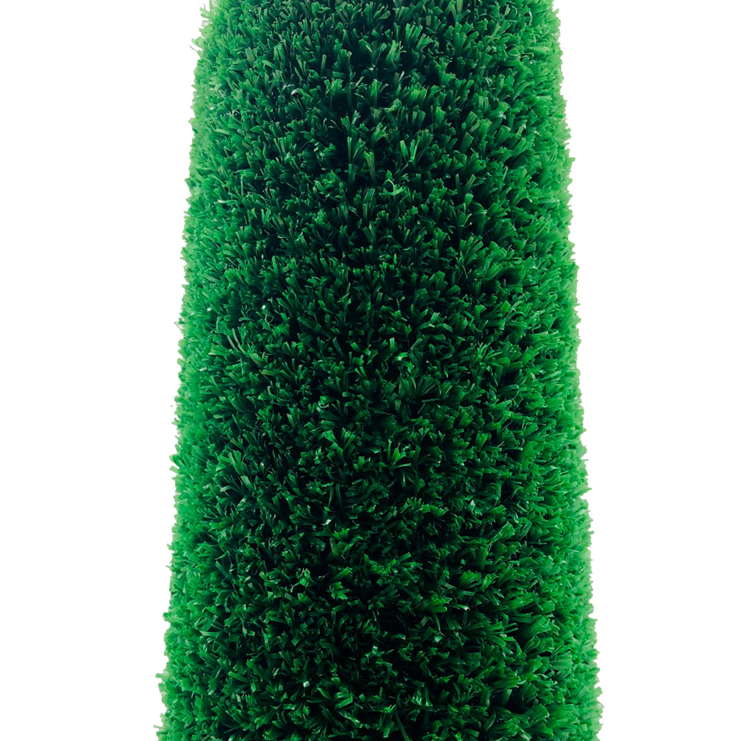 Vista lateral de rollo de pasto sintético alfombra de 10 mm
