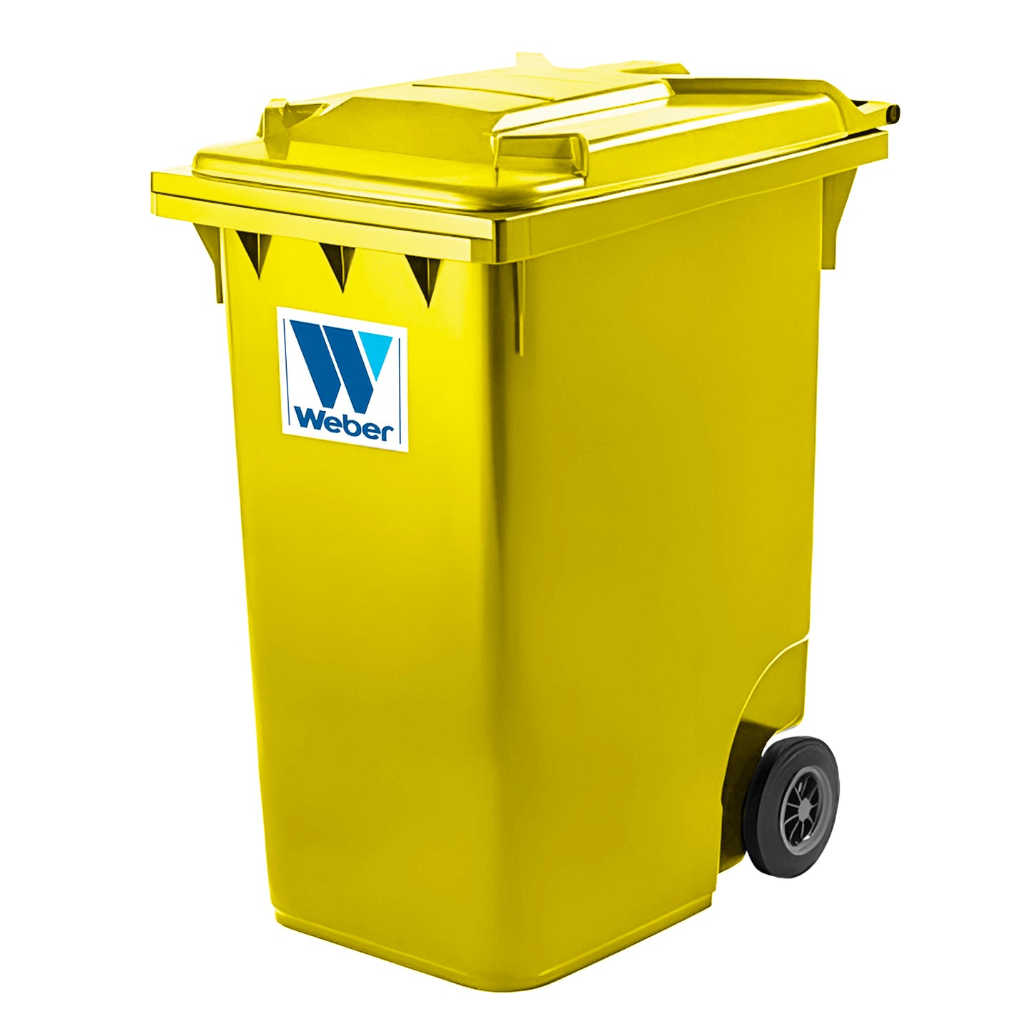 Basurero Weber 360 Lt Amarillo