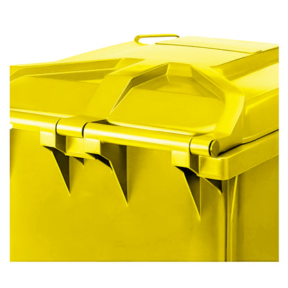 Basurero Weber 360 Lt Amarillo