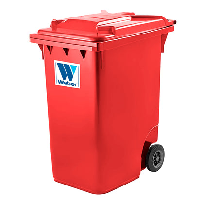 Basurero Weber 360 Lt Rojo