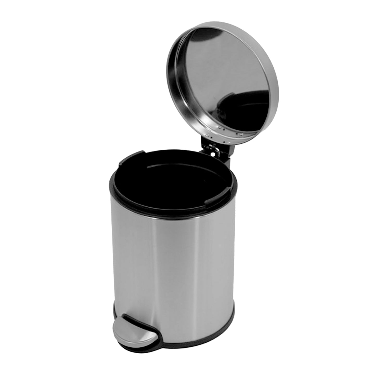 Basurero Acero Inox C/Pedal 5L