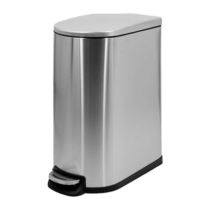 Basurero Acero Inox C/Pedal Side 40L