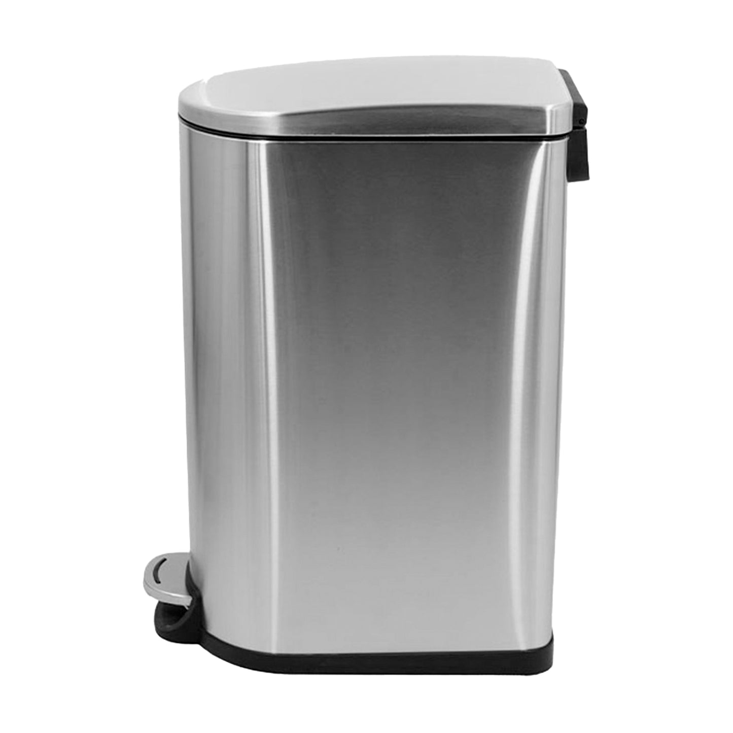 Basurero Acero Inox C/Pedal Side 40L