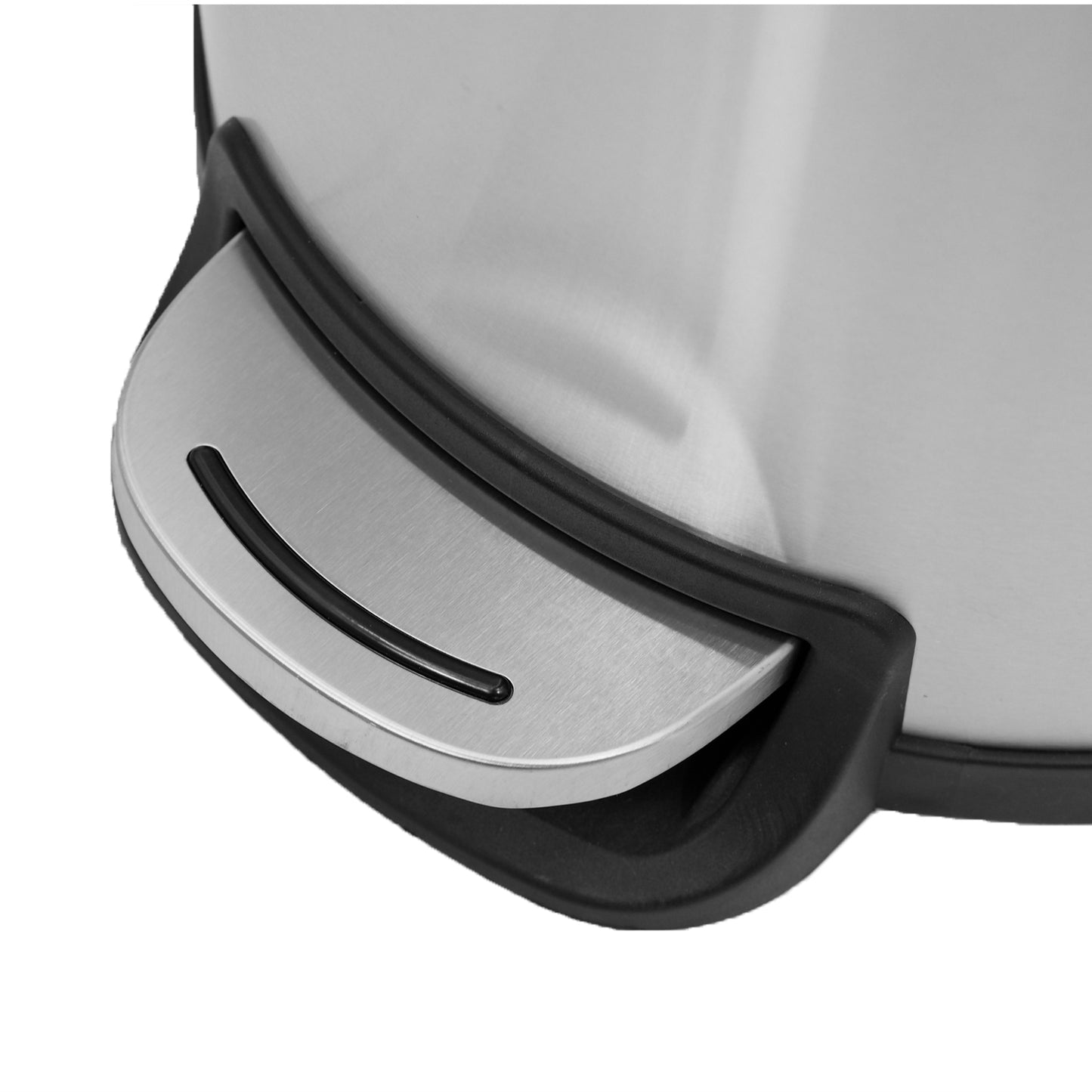 Basurero Acero Inox C/Pedal Side 40L