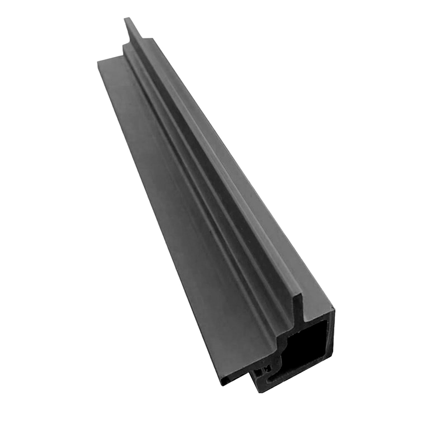 Perfil esquinero exterior Cladding Wallpanel WPC gris, accesorio de terminación para esquinas con canal de encaje para revestimiento