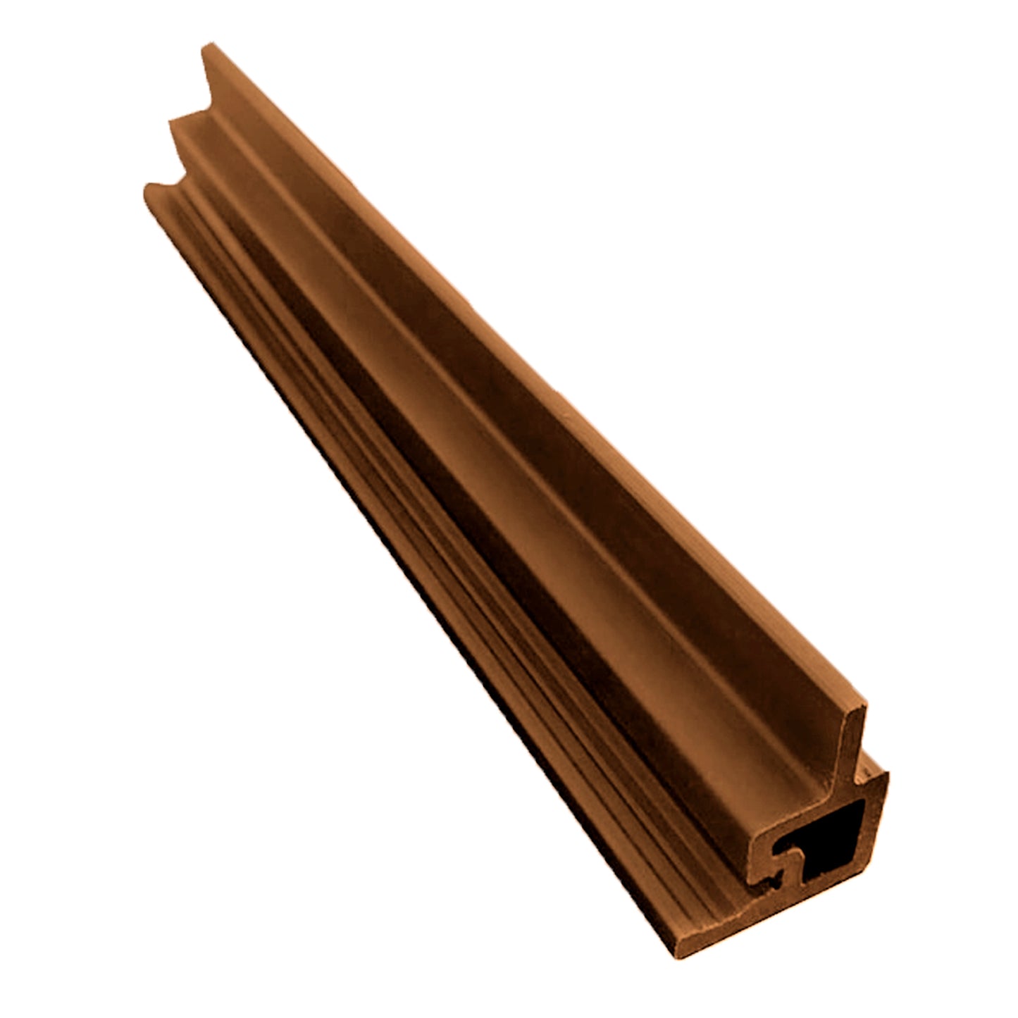 Perfil esquinero interior Cladding Wallpanel WPC color madera, pieza de terminación para esquinas con canal de encaje para revestimiento