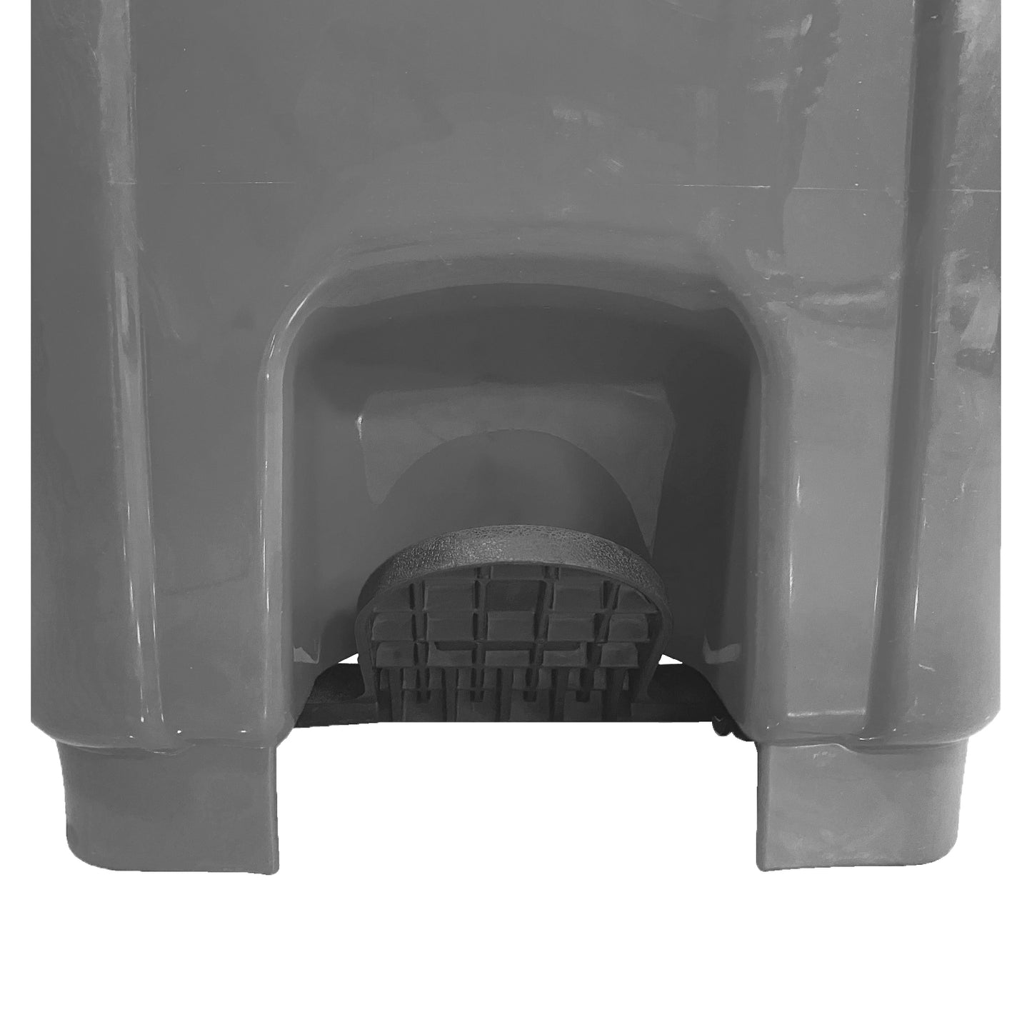 Basurero 100Lt C/Rueda/Pedal Gris