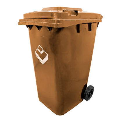 Basurero 240 Lt Cafe