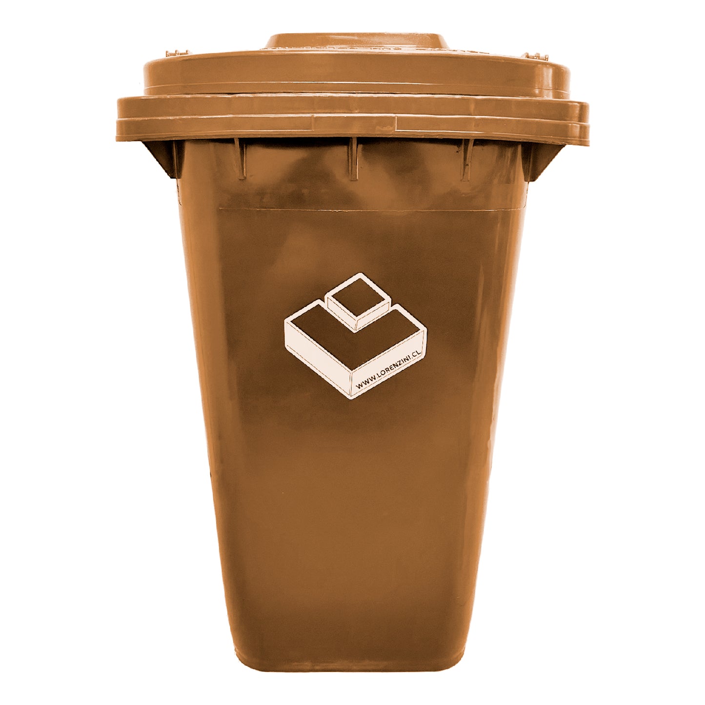 Basurero 240 Lt Cafe