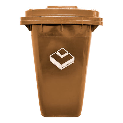 Basurero 240 Lt Cafe