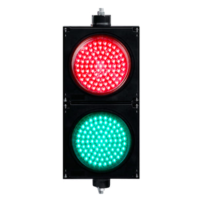 Modulo Semaf 2Focos 200Mm Rj/Vd Policarb