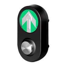 Boton De Paso P/Poste Zebra