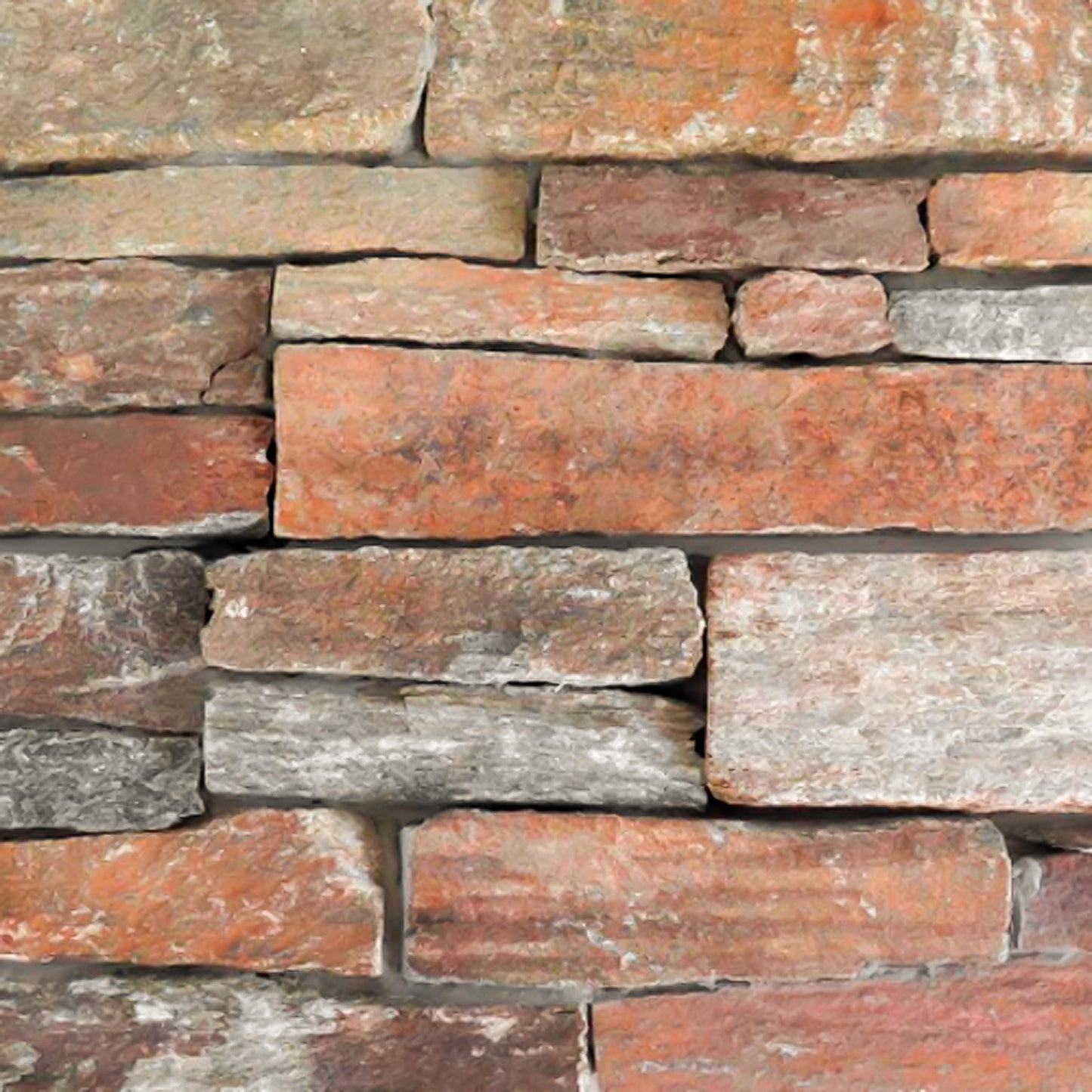 Fachaleta Piedra Rustica Oxidada (Palm 20X60Cm)4 Un (0,48 M2)