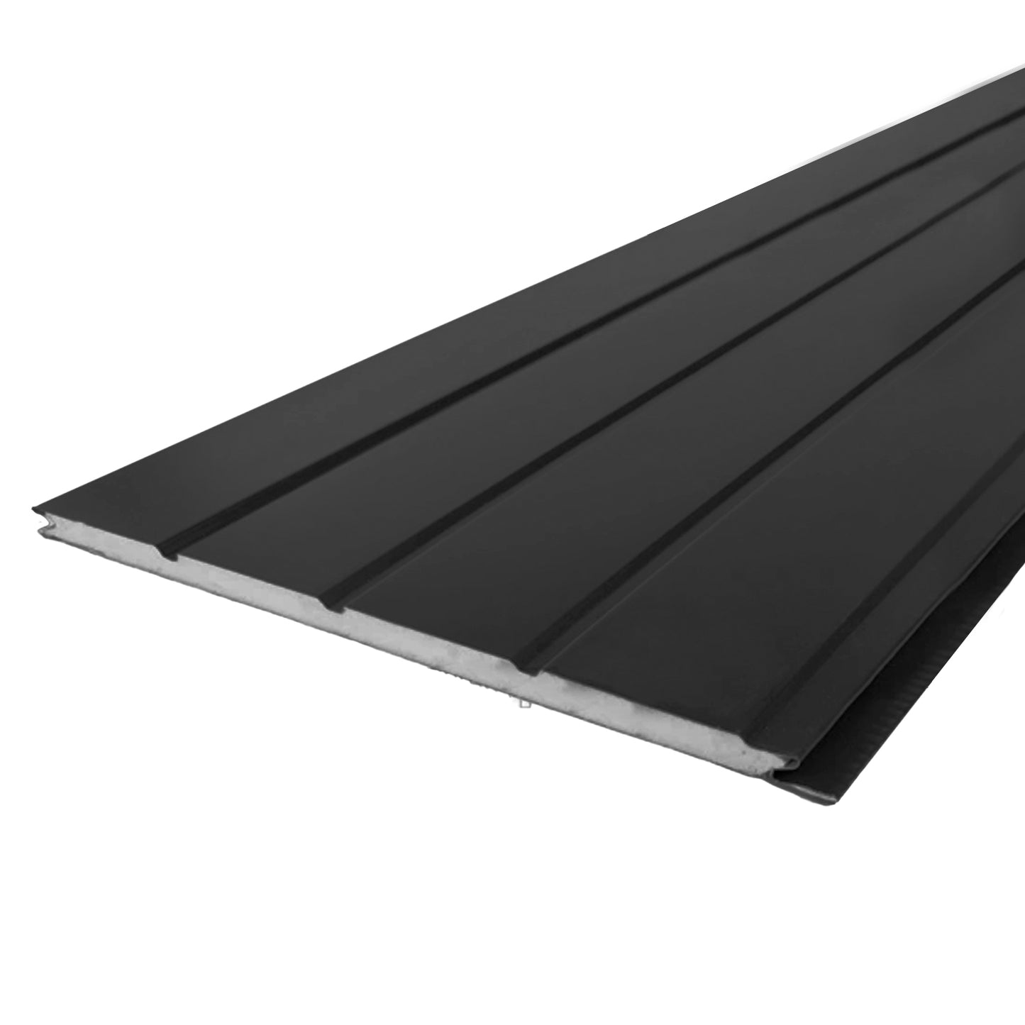 Caja Siding Met Mod03 Negro 290X38X1.6Cm (8 Un/8.9M2)