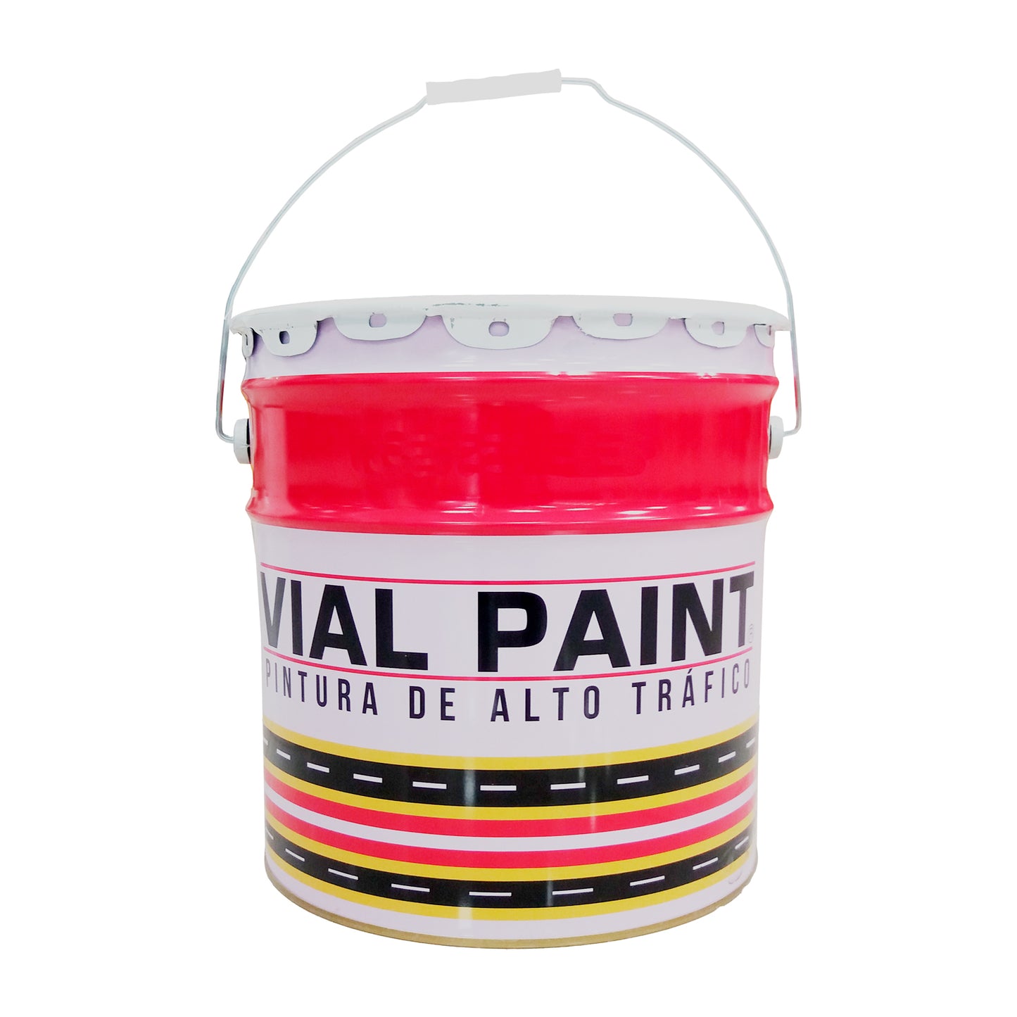 Pint Neg B/Agua Acri Vialpaint Balde 4 Gal