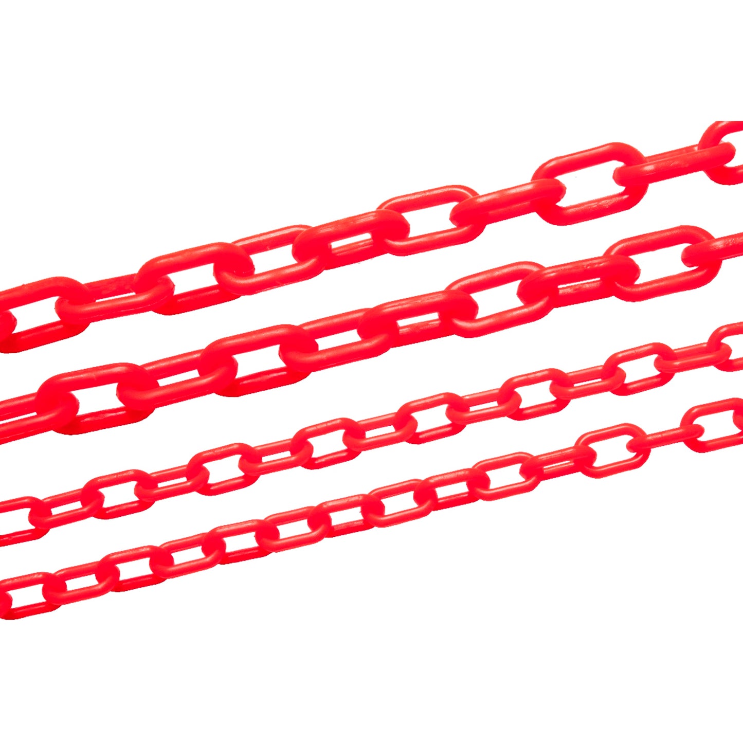 Cadena Plastica Roja 50 Mts.(Rollo)