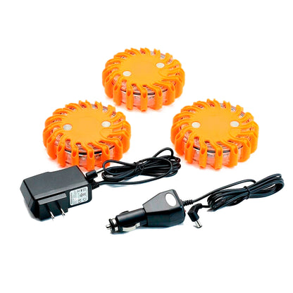 Kit Balizas Destellantes Amarillas