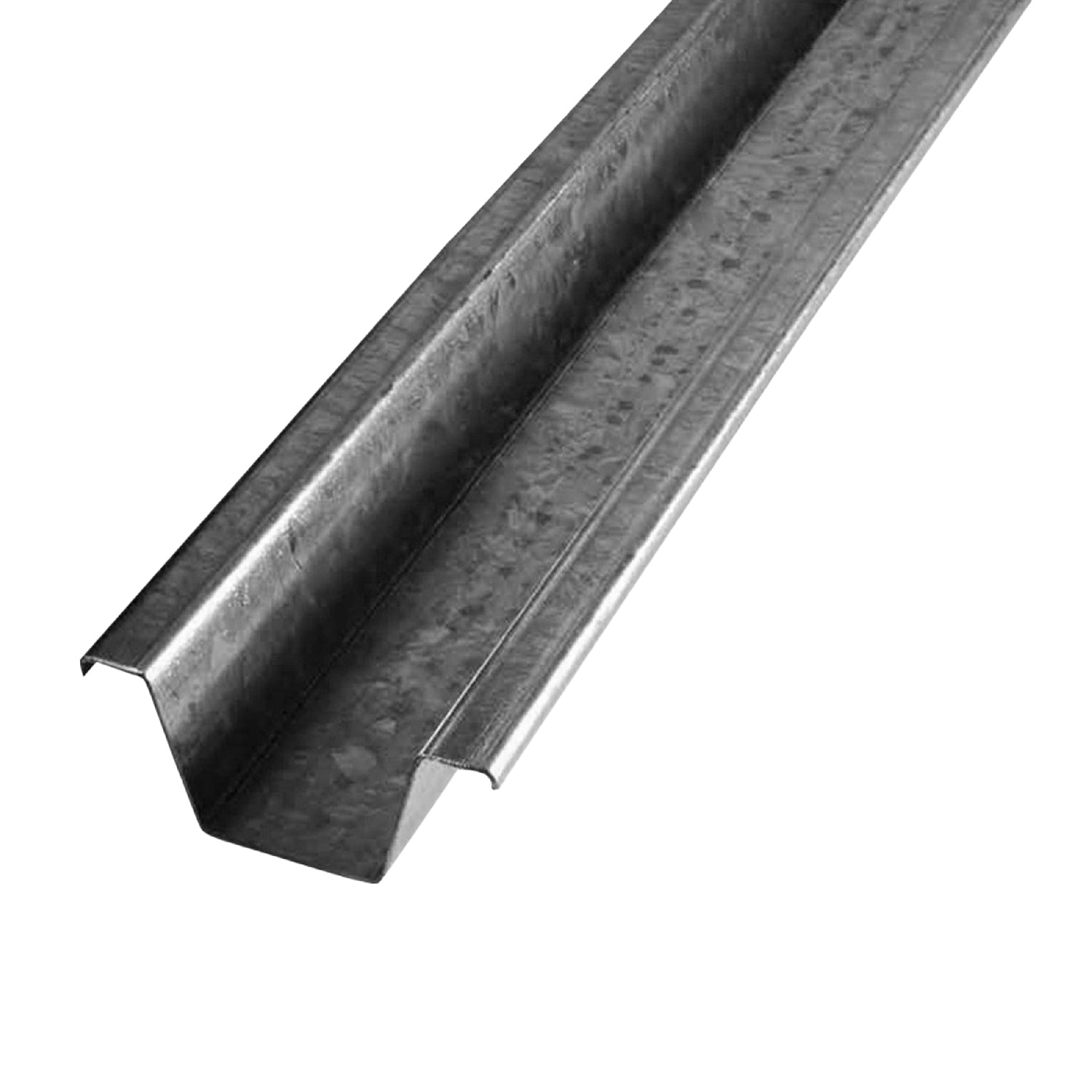 Detalle de punta Omega galvanizada para poste de señalización vial con perfil conformado de acero
