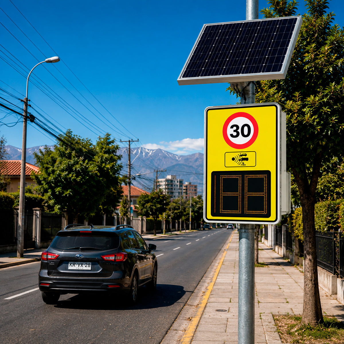 Liq. Radar Aforador Solar Metis 1000 Con Señal