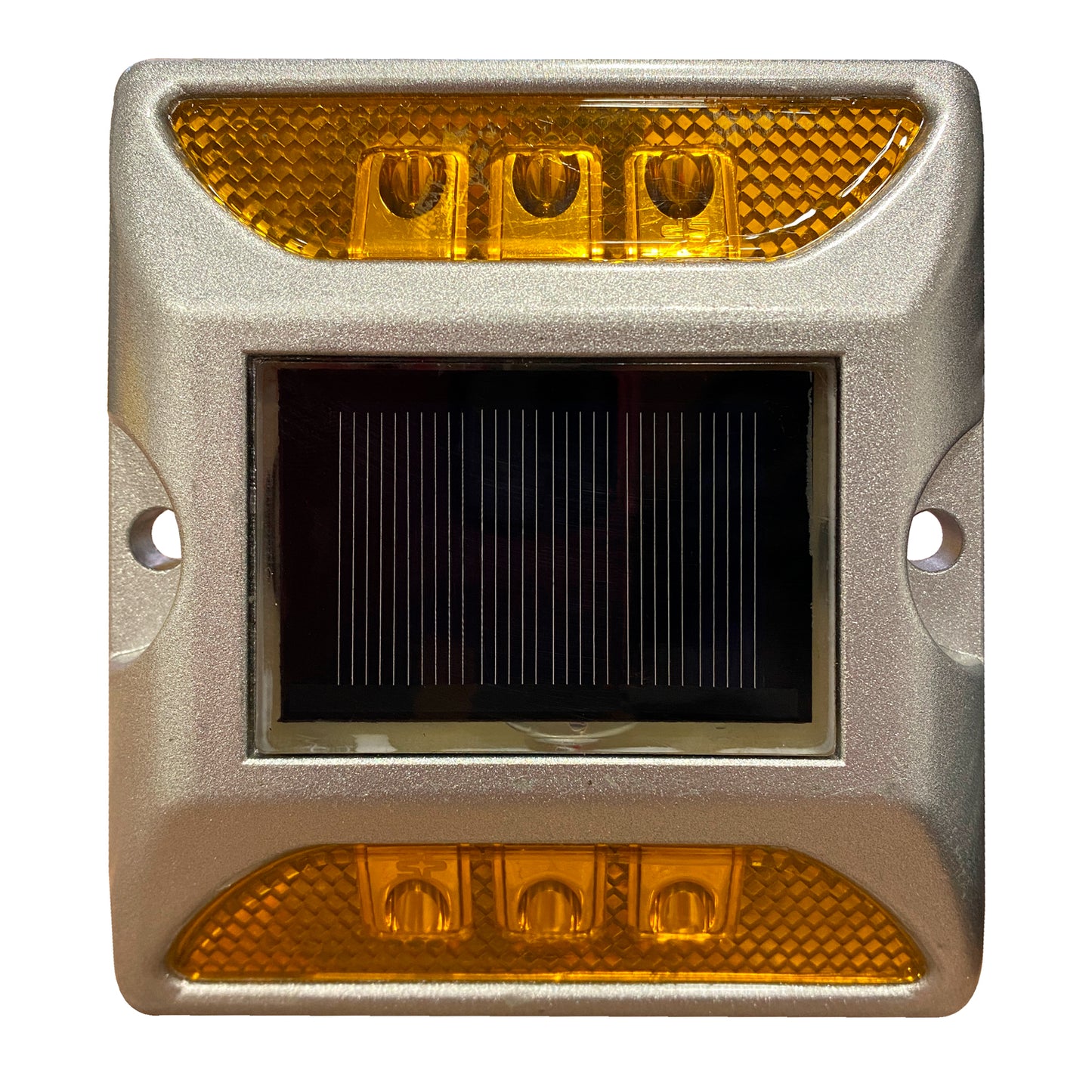 Tacha Solar Amarilla C/Vastago