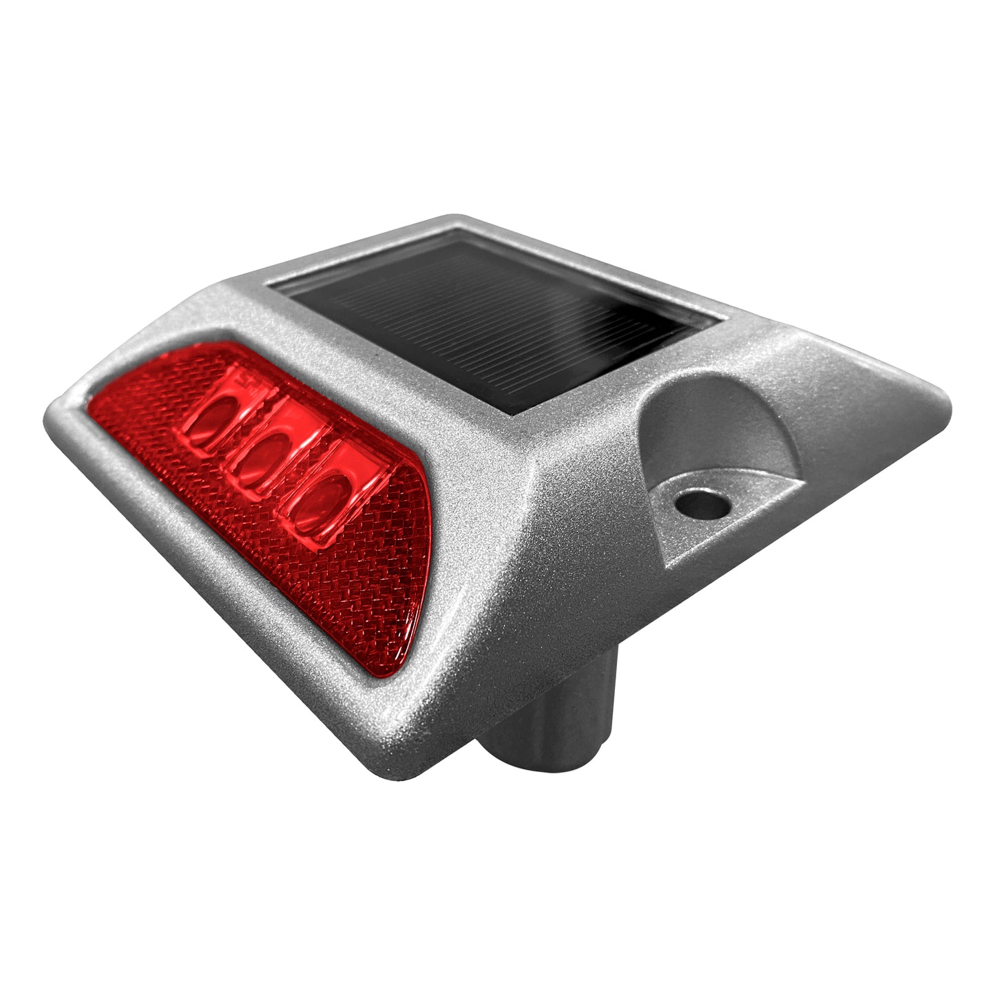 Tacha Solar Roja C/Vastago