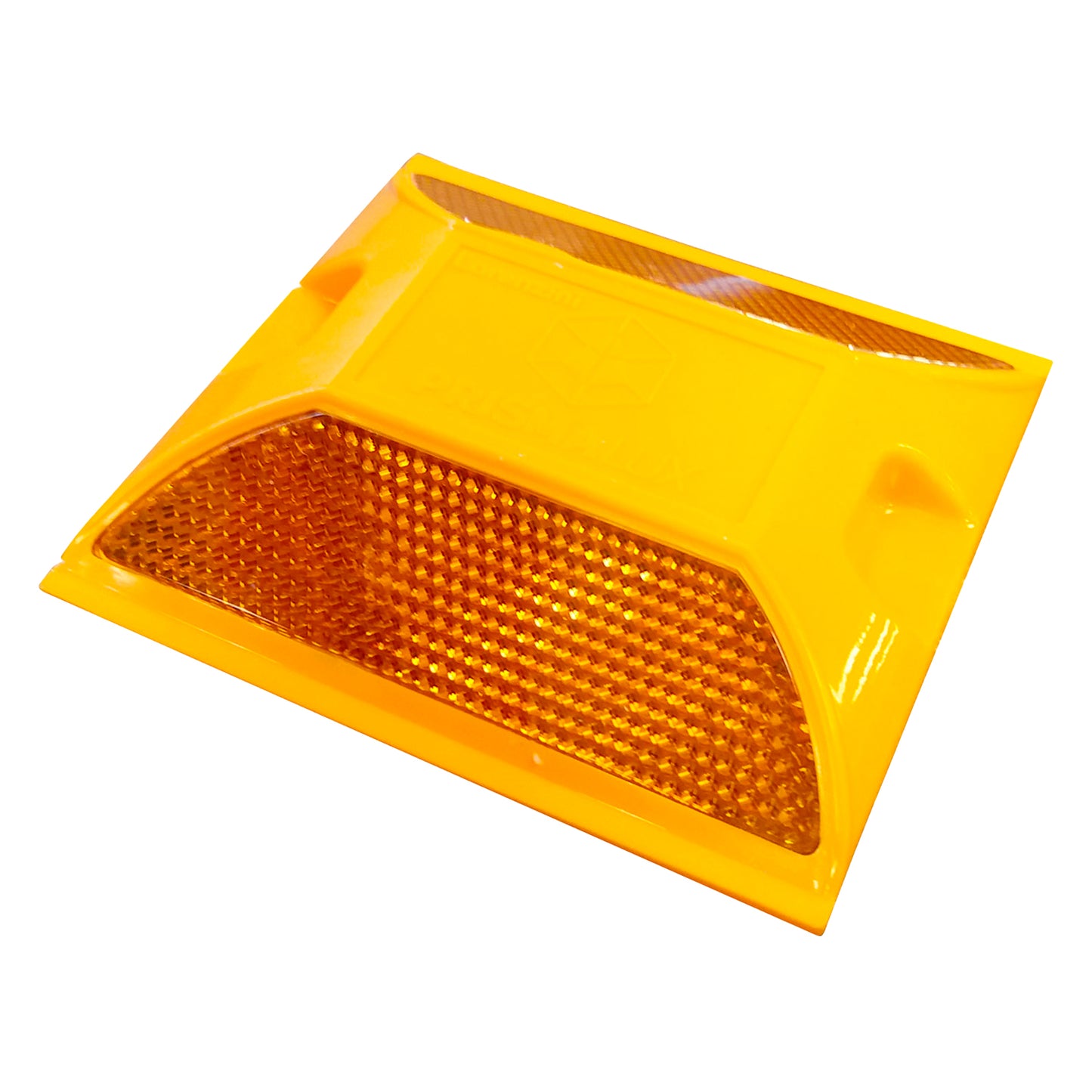 Tacha reflectiva Prismalux blanca para señalización vial y delimitación de carriles