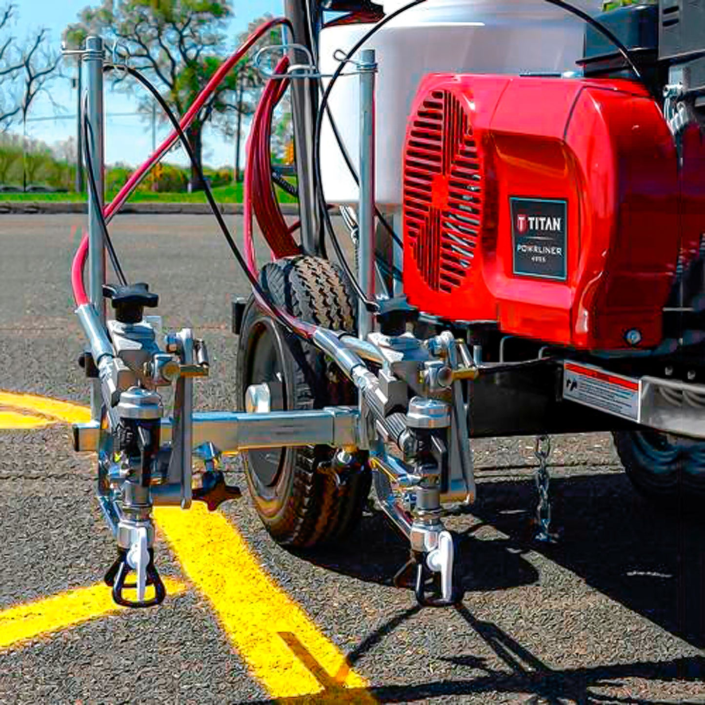 Maquina Powerliner 4955 Con 2 Pistolas