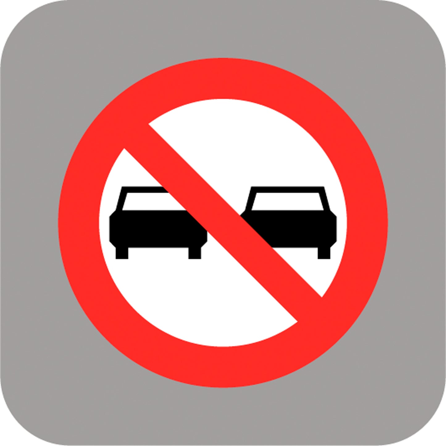 Señal Prefor No Adelantar 2X4.8Mt