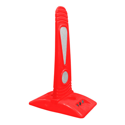 Tachon Aleta Rojo C/Base Plast Rj