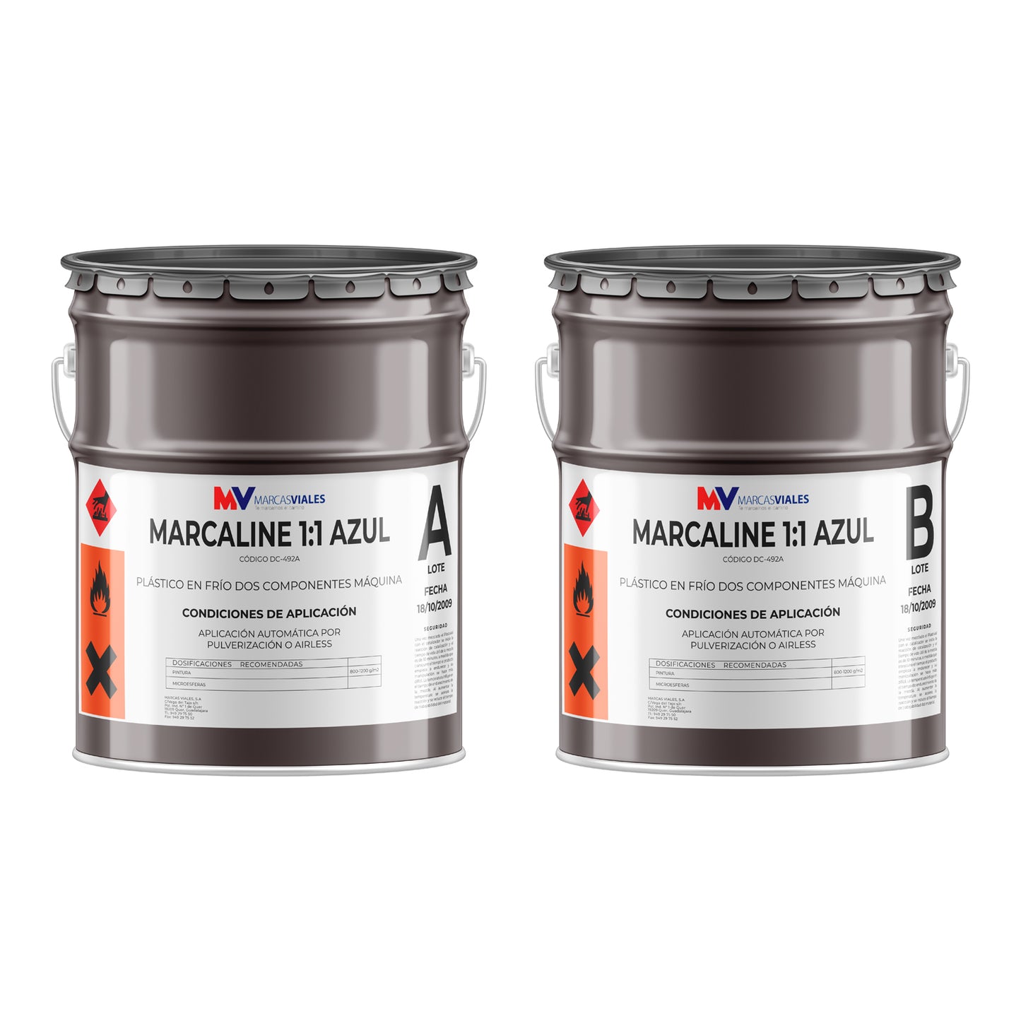 Pint. Kit Dob. Comp. Az A+B+Aditiv (S/Cat 6 Bolsa De 250 Gr)