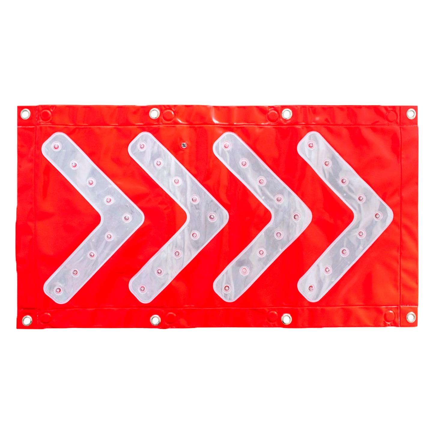 Liq. Flecha Led Portatil Magnetica Fondo Rojo