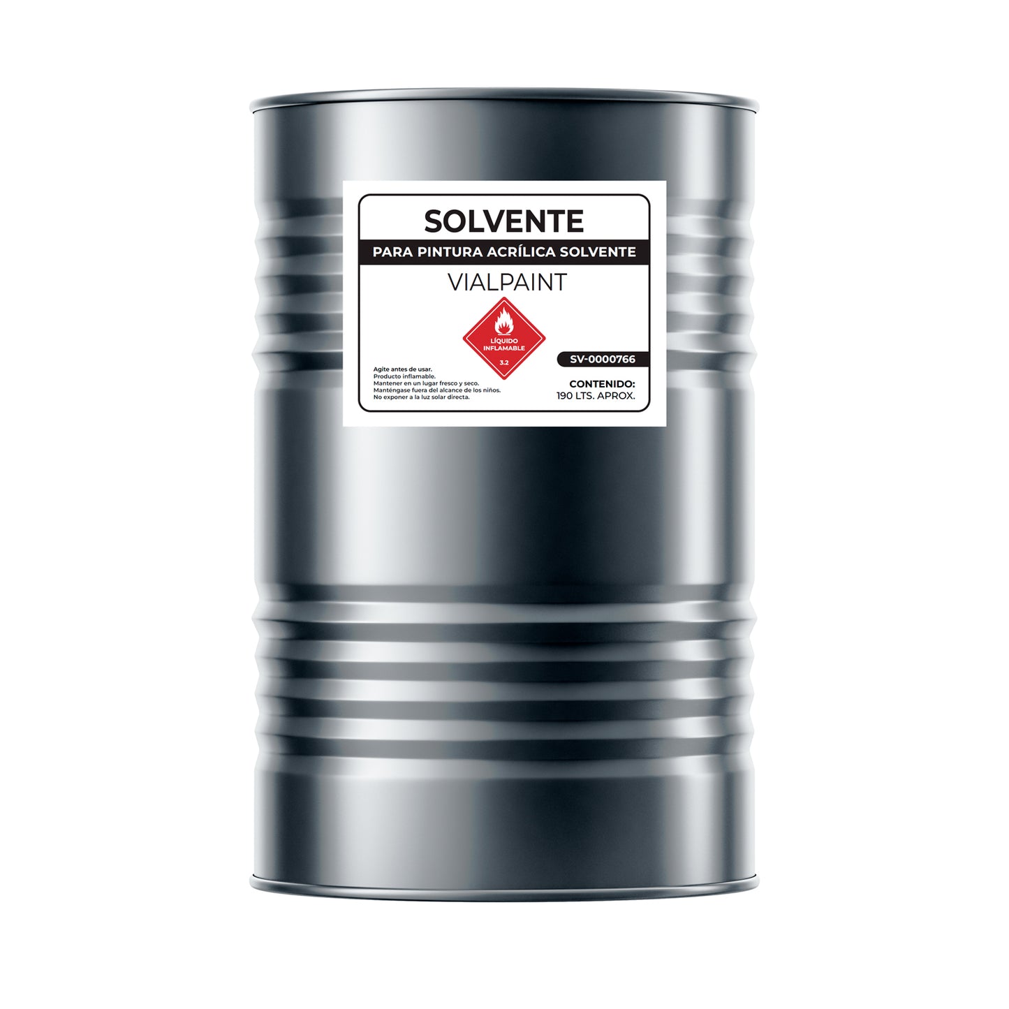 Solvente Pintura Acrilica Tambor 190 Lts Lorenzini