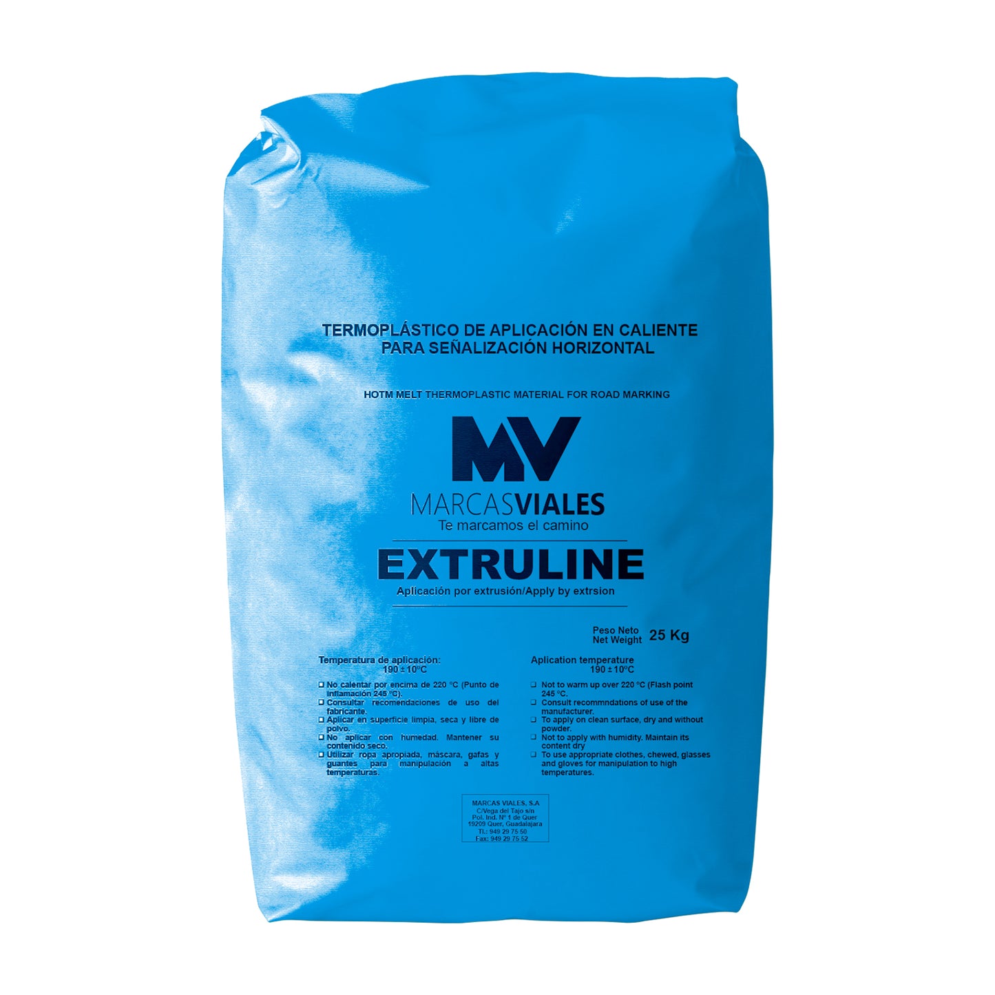 Pint Termo Azul Marcas Viales 25 Kg
