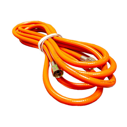 Manguera de alta presión para soplete a gas color naranja
