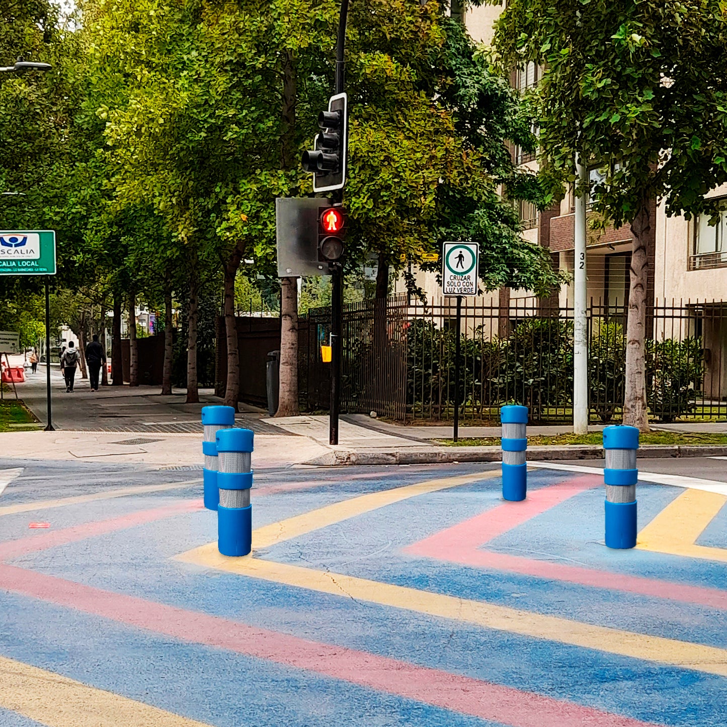 Hito Tub Flex Azul C/2 Cintas A.I. Ch