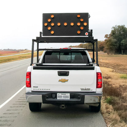 Flecha LED 600×1200 – Señalización Vial con Elevación Automática y Control