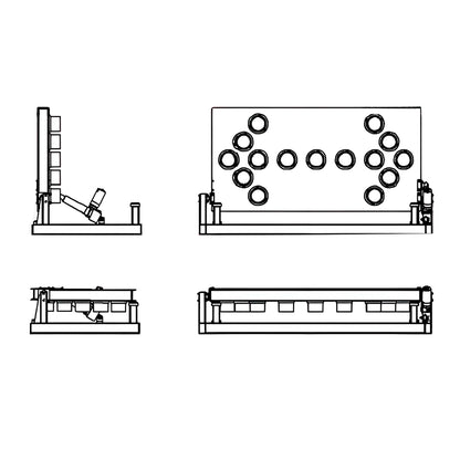 Flecha LED 600×1200 – Señalización Vial con Elevación Automática y Control